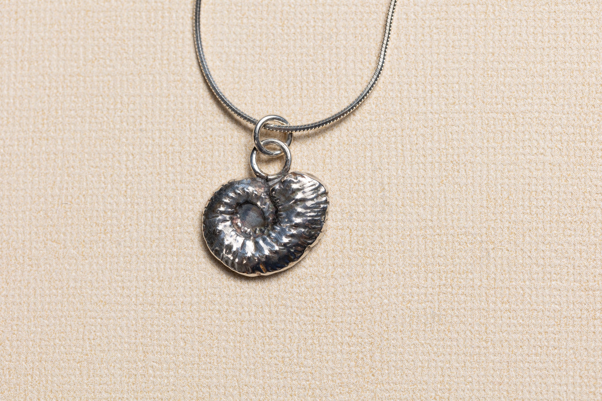Spiral Heart Pendant