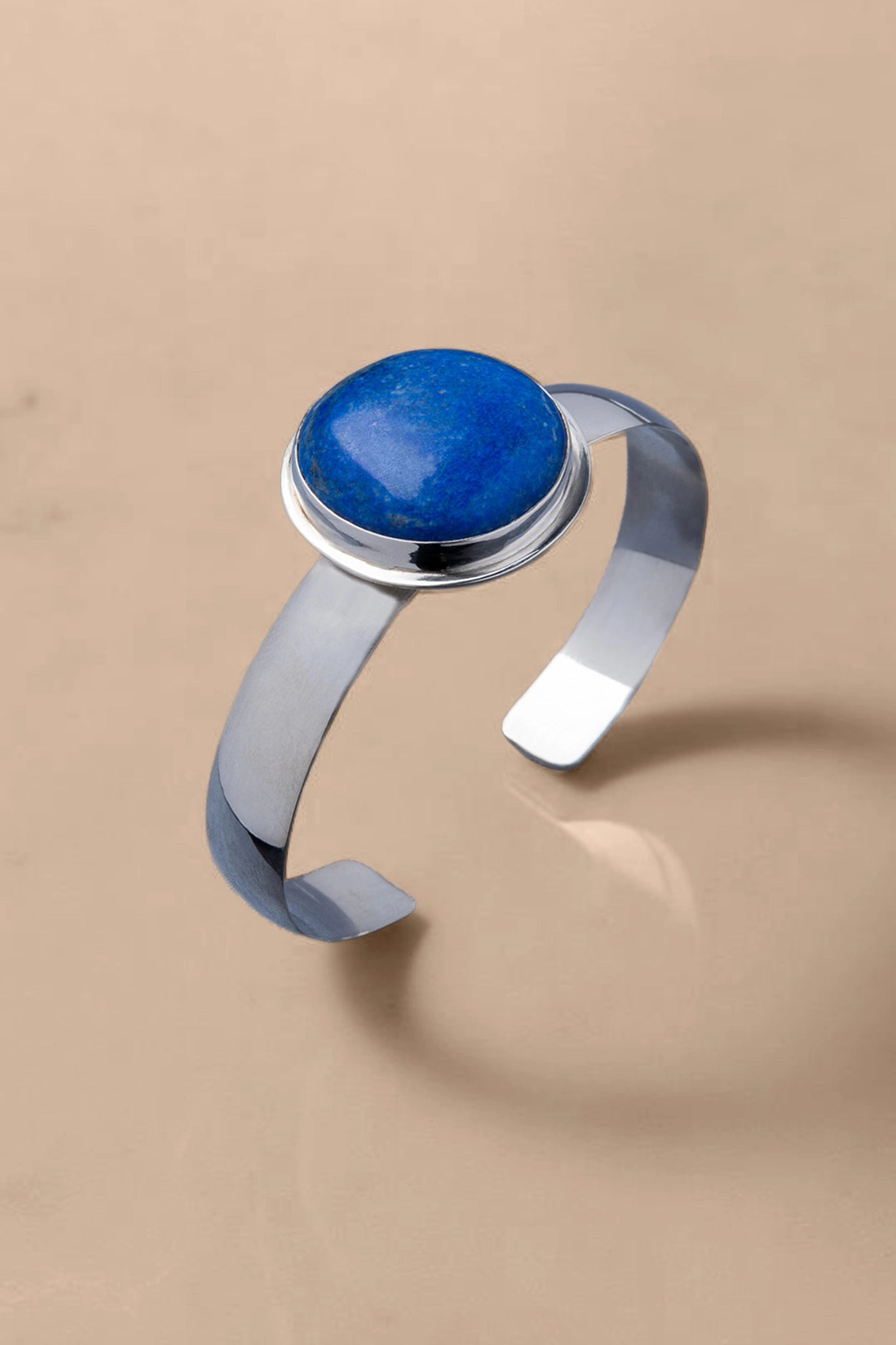 Round Lapis Lazuli Bracelet