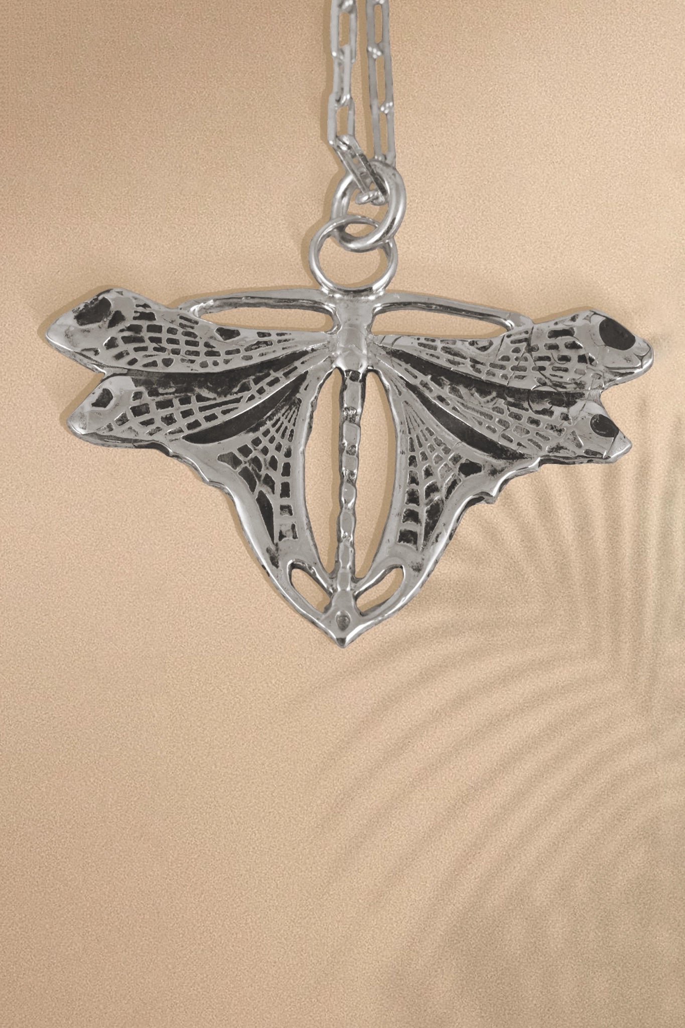 Art Nouveau Dragonfly Pendant