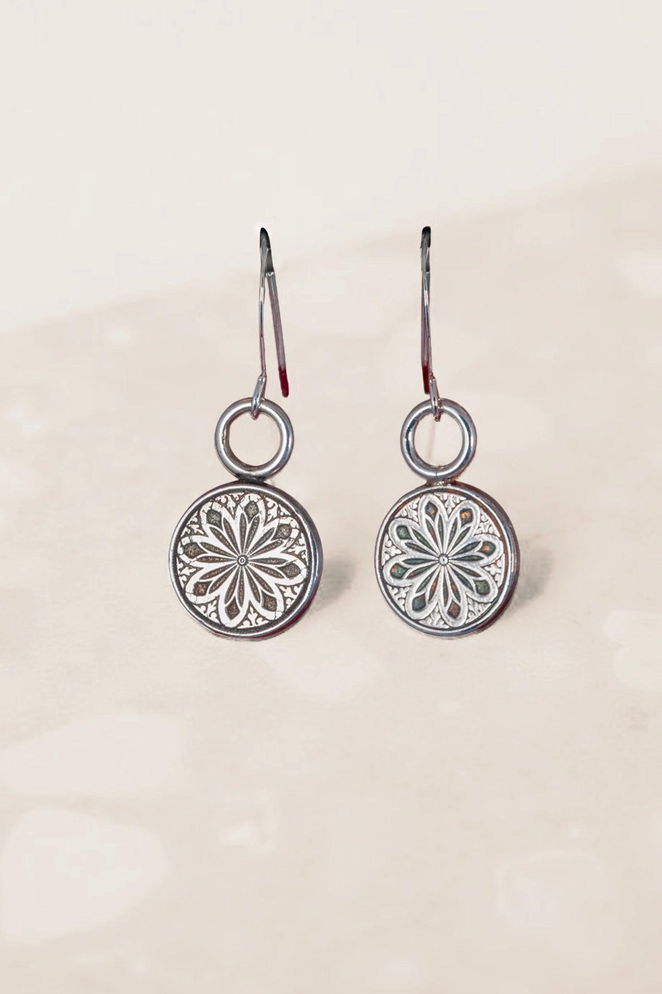 Floral Medallion Earrings