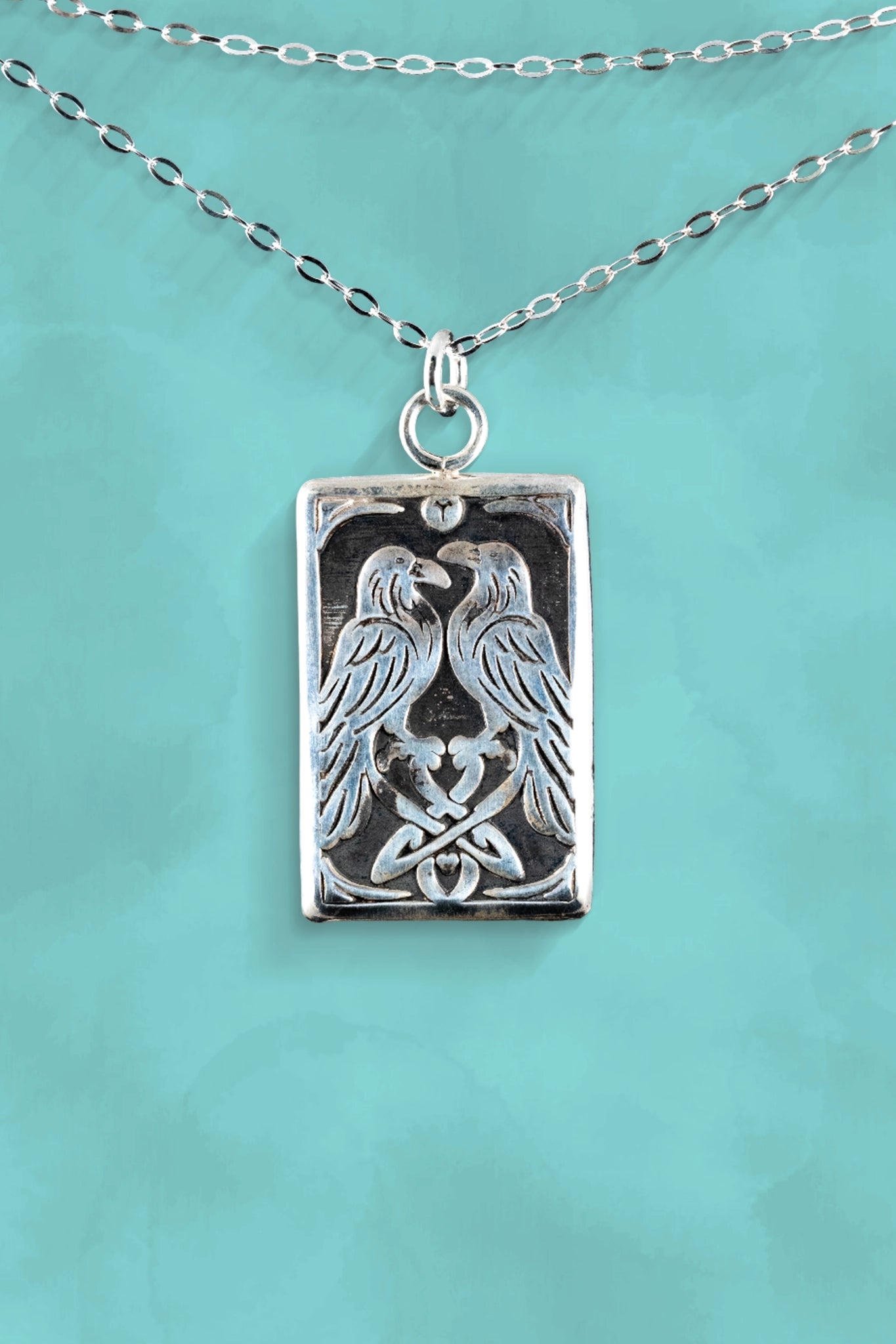 Huginn & Muninn Pendant