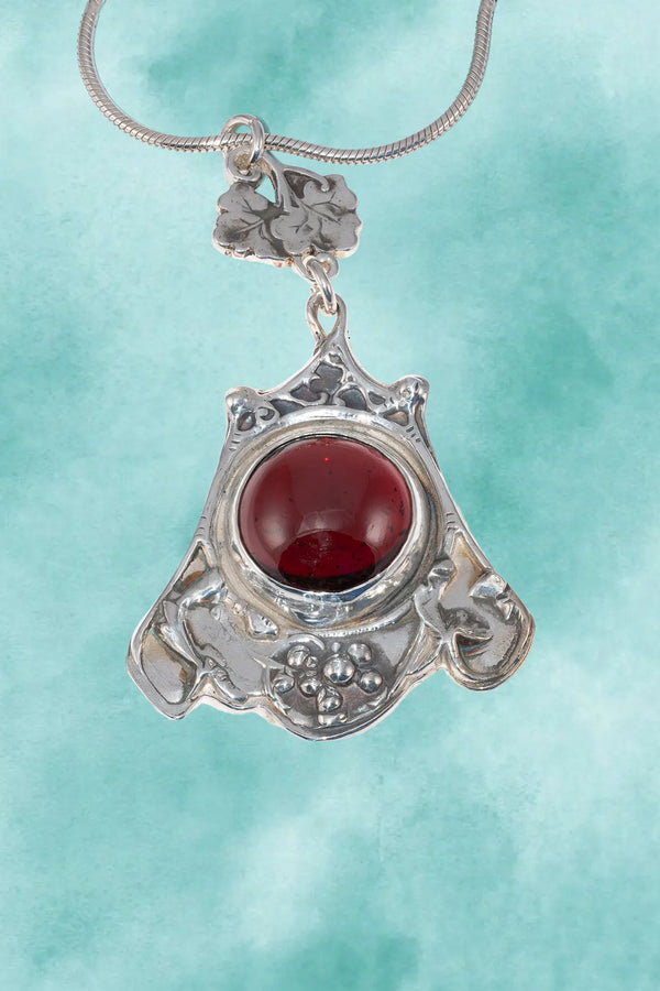 Crimson Garden Pendant