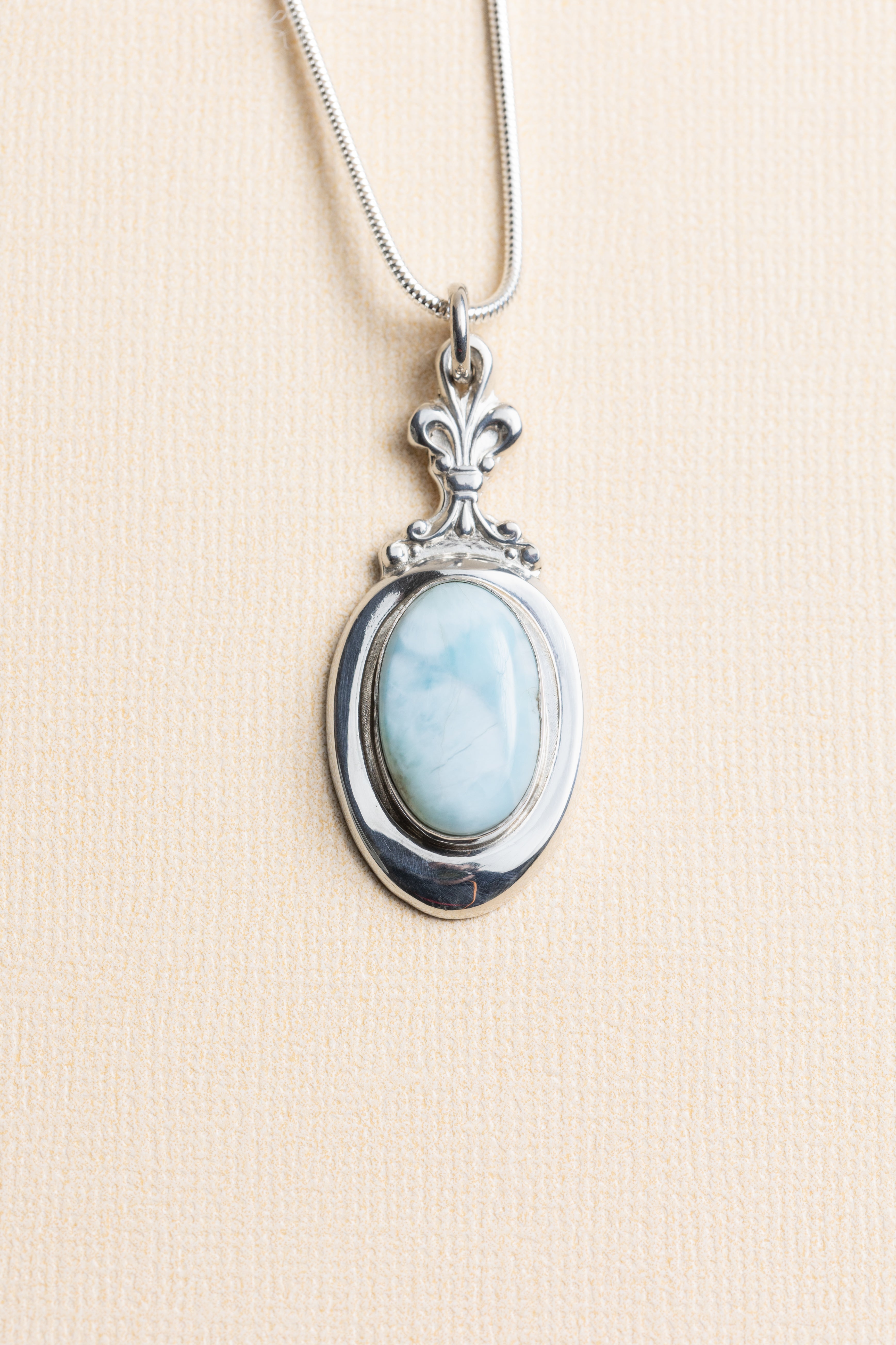 Oval Larimar