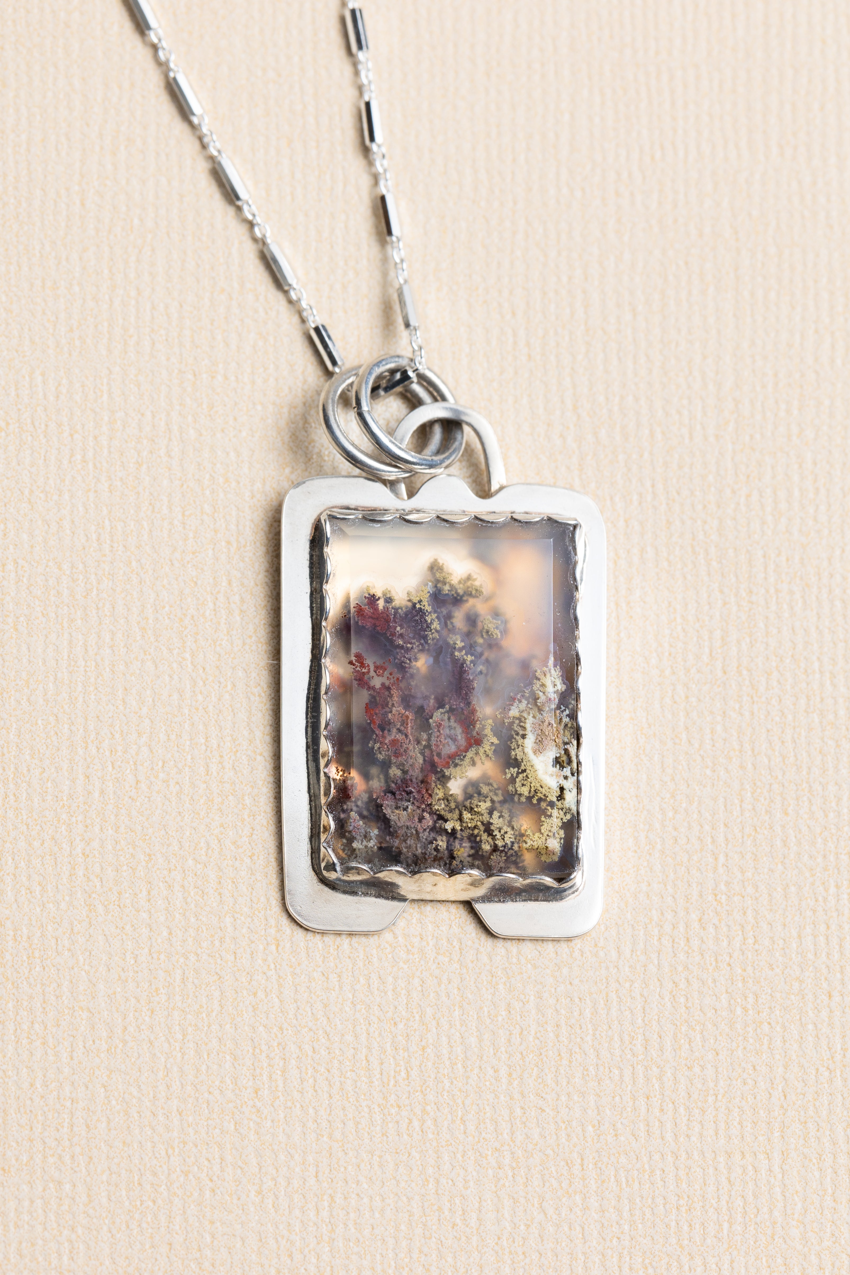 Moss Agate Pendant