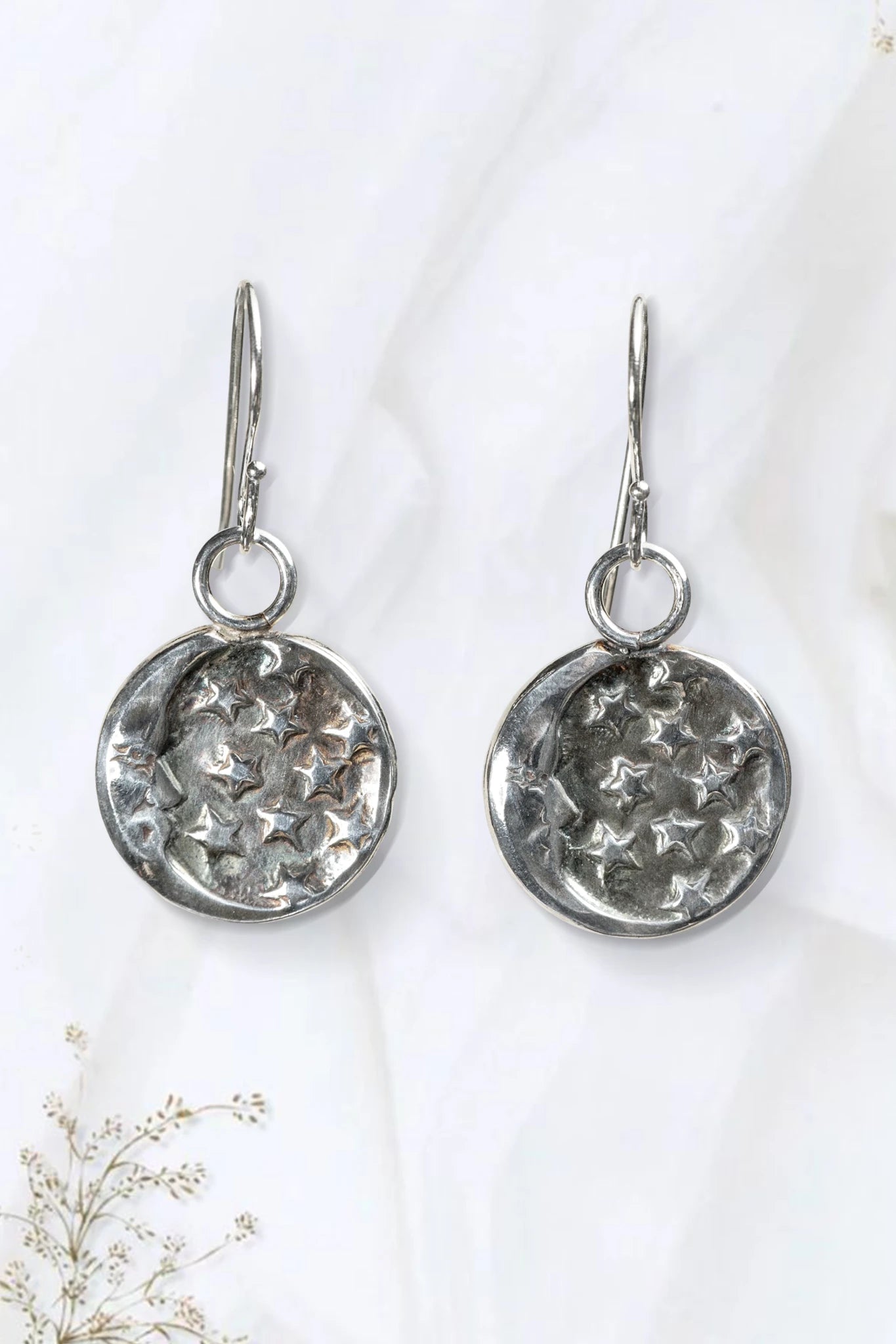 Moon & Star Earrings
