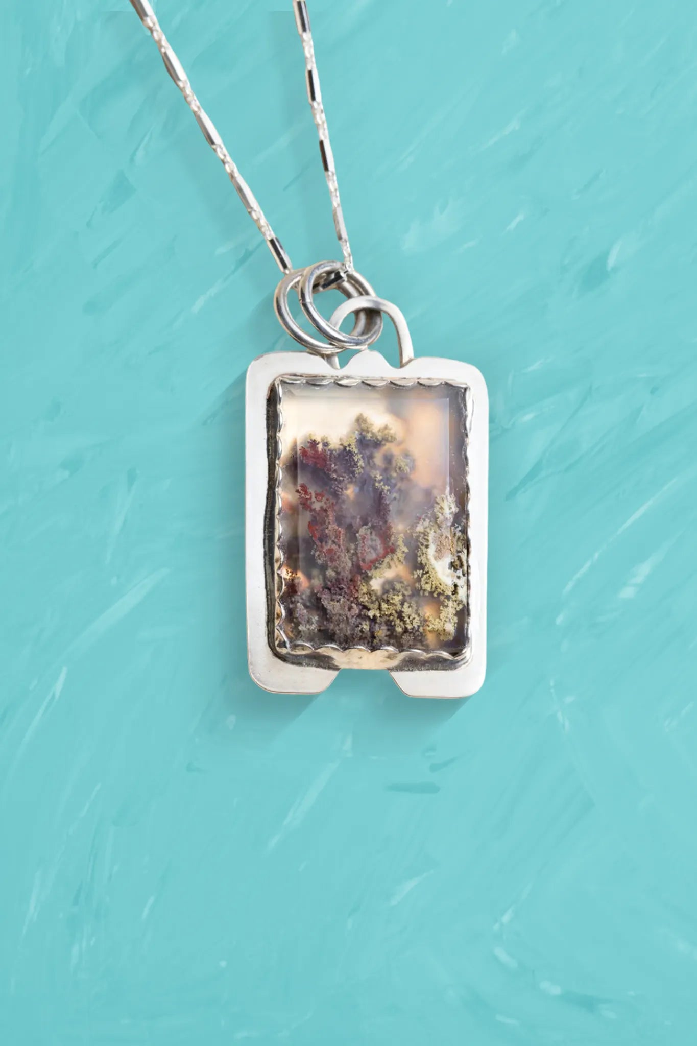 Moss Agate Pendant