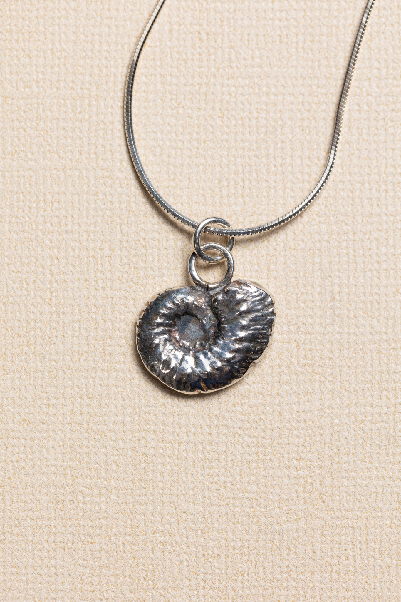 Spiral Heart Pendant